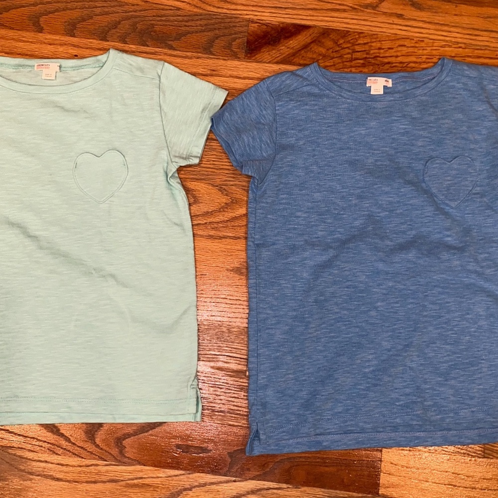 Girls J. Crew tee bundle - size 6-7